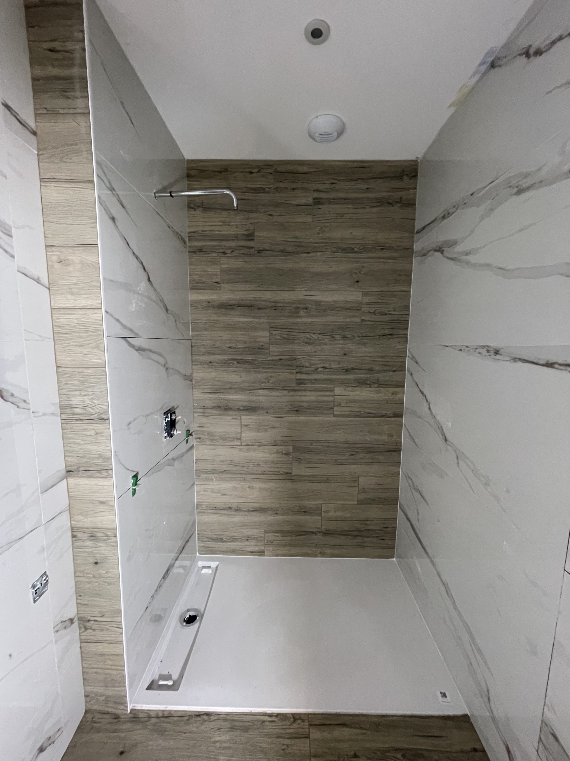Douche italienne faïence