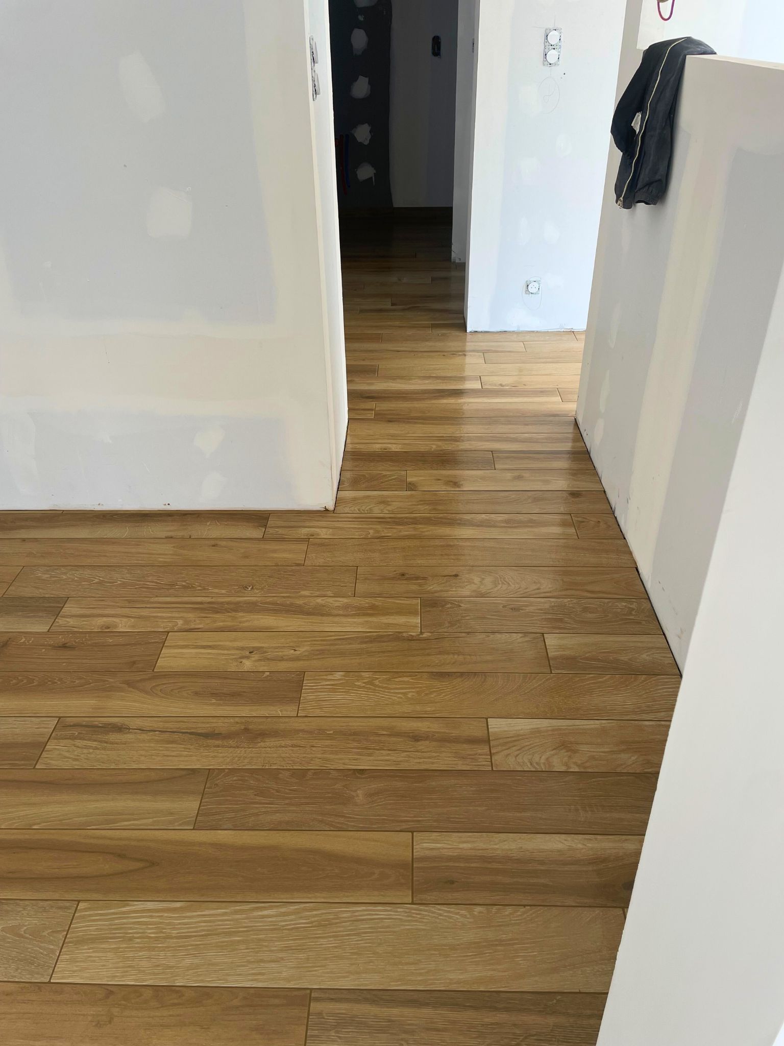 Carrelage en imitation plancher