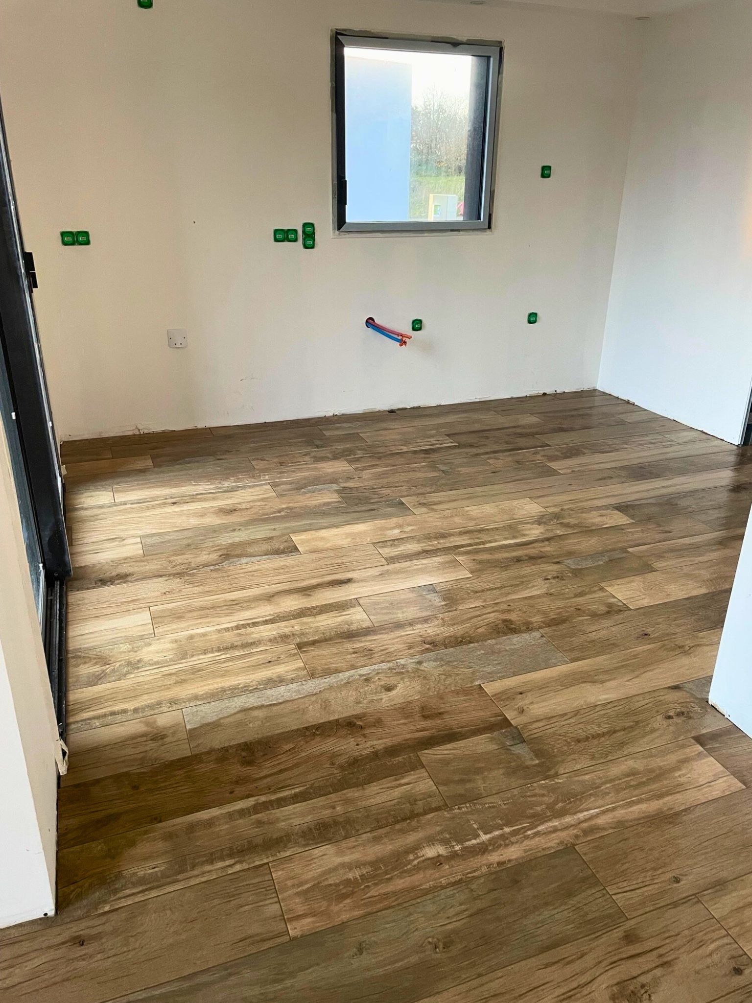 Carrelage en imitation plancher
