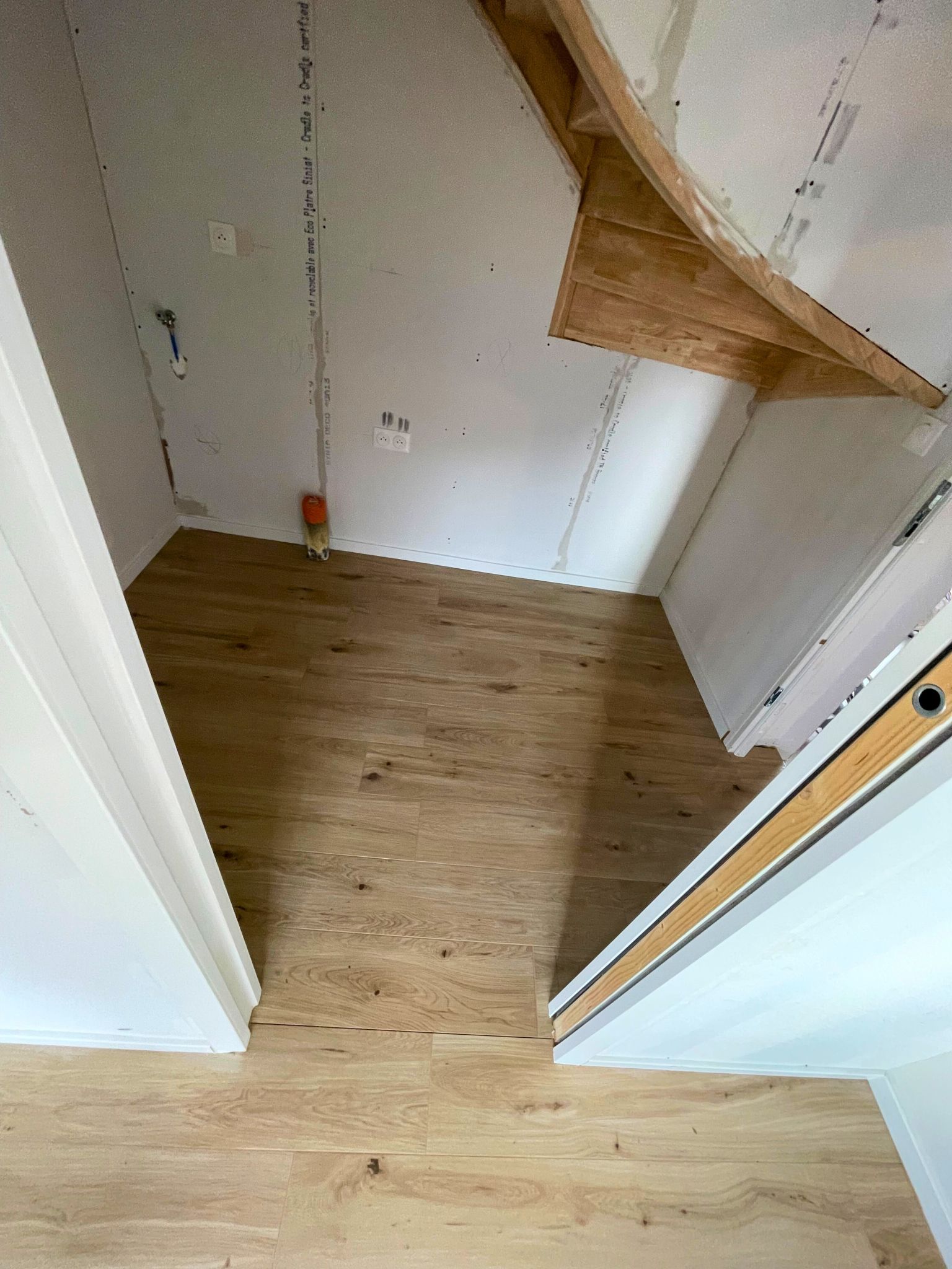 Carrelage en imitation plancher
