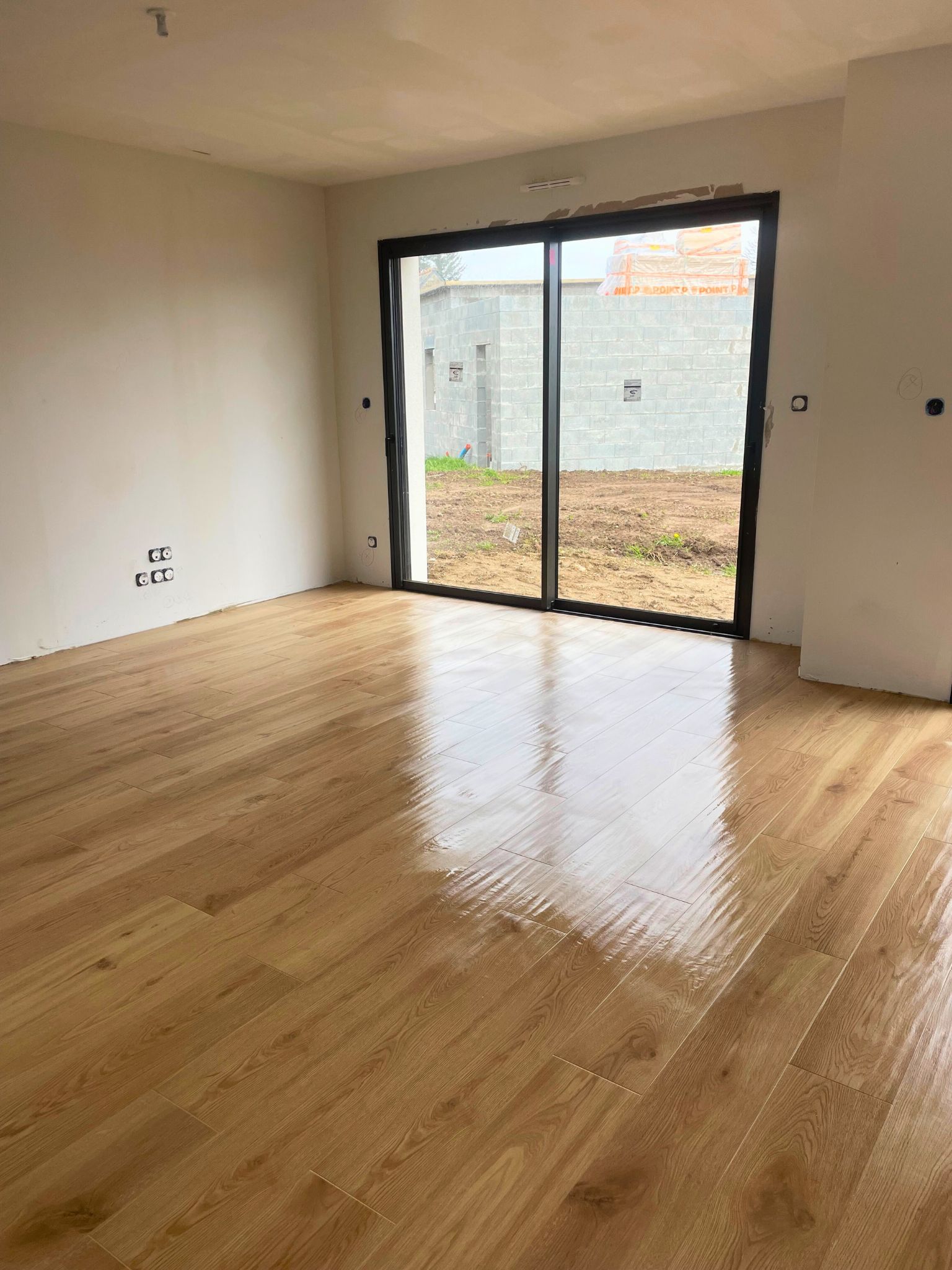 Carrelage en imitation plancher